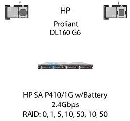 Kontroler RAID HP SA P410/1G w/Battery, 2.4Gbps - 572532-B21