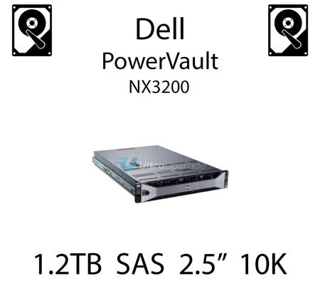 1.2TB 2.5" dedykowany dysk serwerowy SAS do serwera Dell PowerVault NX3200, HDD Enterprise 10k - 400-AGVY (REF)