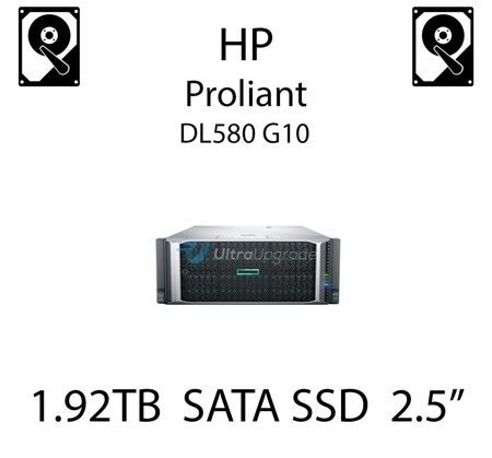 1.92TB 2.5" dedykowany dysk serwerowy SATA do serwera HP ProLiant DL580 G10, SSD Enterprise  - 868826-B21