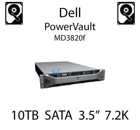 10TB 3.5" dedykowany dysk serwerowy SATA do serwera Dell PowerVault MD3820f, HDD Enterprise 7.2k, 6Gbps - RVFR2 (REF)
