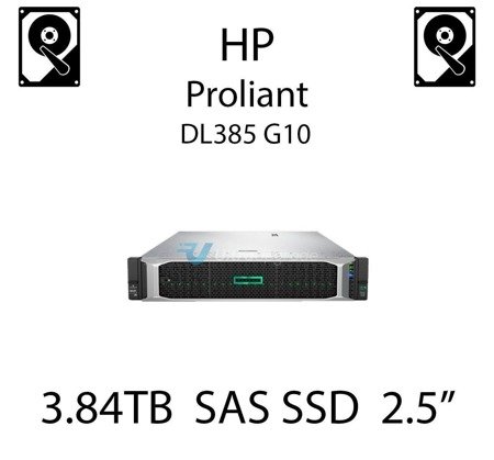 3.84TB 2.5" dedykowany dysk serwerowy SAS do serwera HP ProLiant DL385 G10, SSD Enterprise  - 872394-B21 (REF)