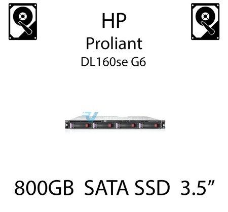 800GB 3.5" dedykowany dysk serwerowy SATA do serwera HP ProLiant DL160se G6, SSD Enterprise , 6Gbps - 728745-B21 (REF)