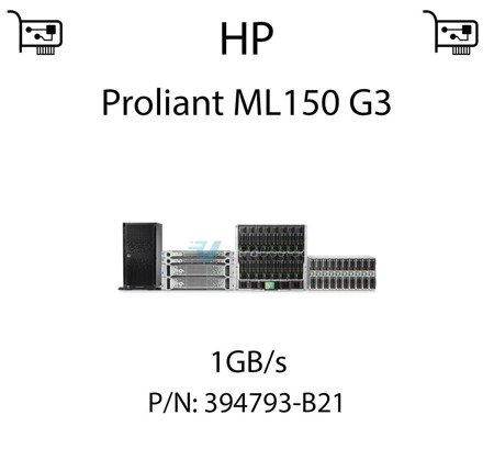 Karta sieciowa  1GB/s dedykowana do serwera HP Proliant ML150 G3 (REF) - 394793-B21